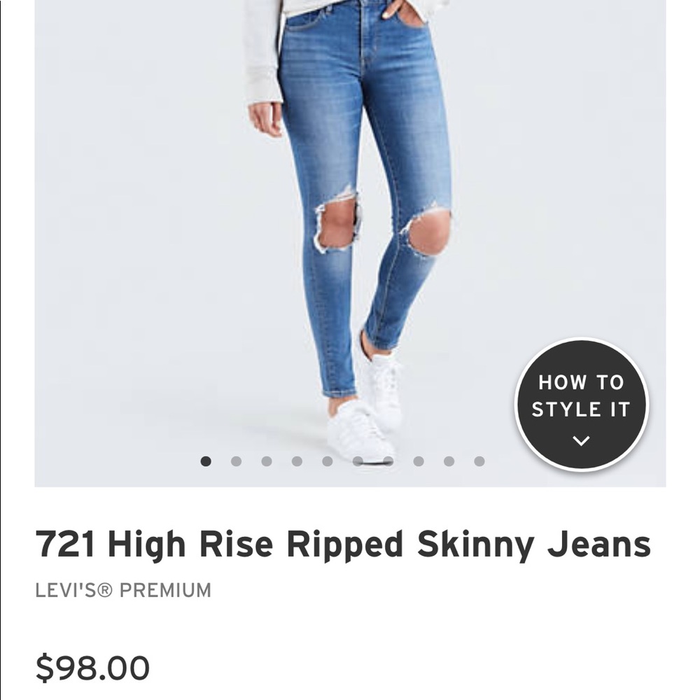 721 High Rise Levi’s